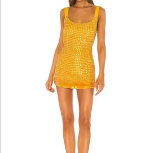 X by NBD Beatriz Embellished Dress